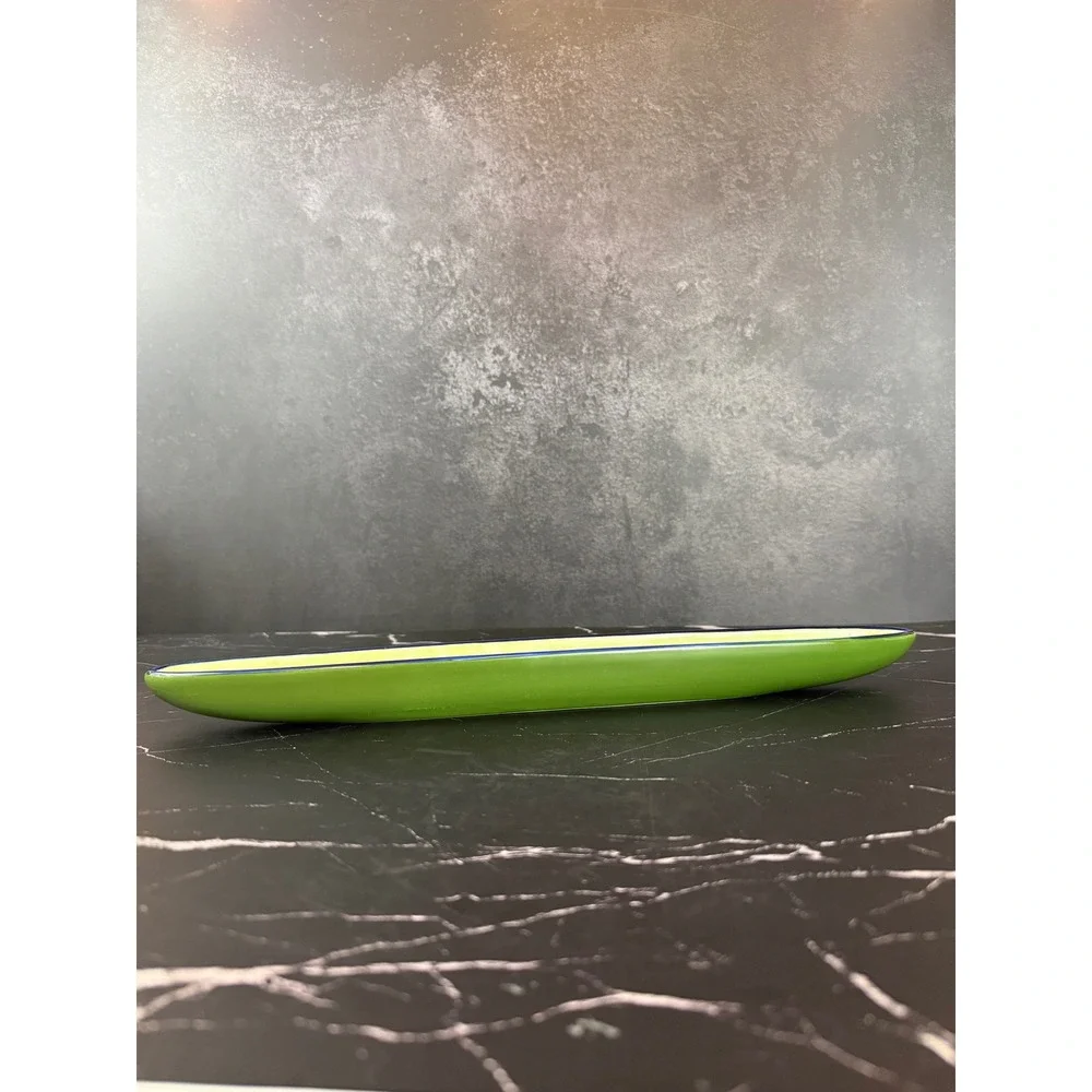 Handmade Ceramic Olive Serving Dish Tray 18